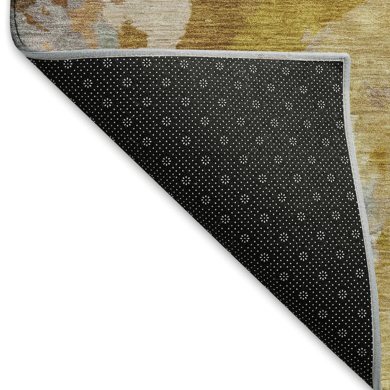 Premium Washable Super Soft Abstract Burst Mayfield Rug