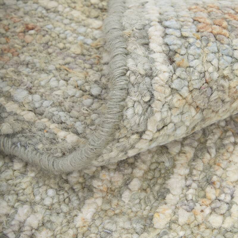 Grand Bazaar Loper Hand Knotted Floral & Botanical Transitional Area Rug