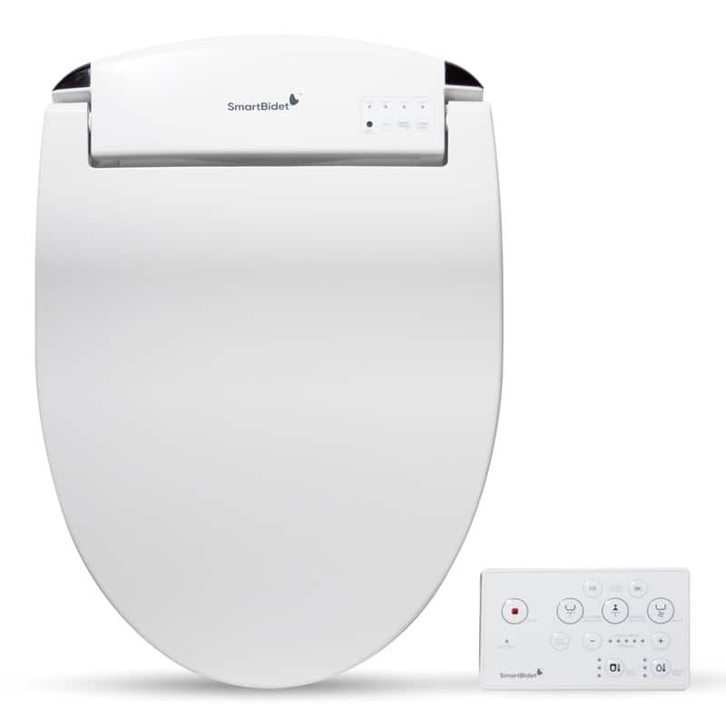 SmartBidet SB-2400 Advanced Electric Bidet Seat for Elongated or Round Toilets