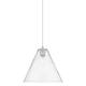 Option Satin Nickel / Clear