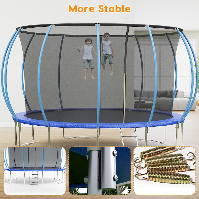 Trampolines with Safty Enclosure Recreational Trampolines