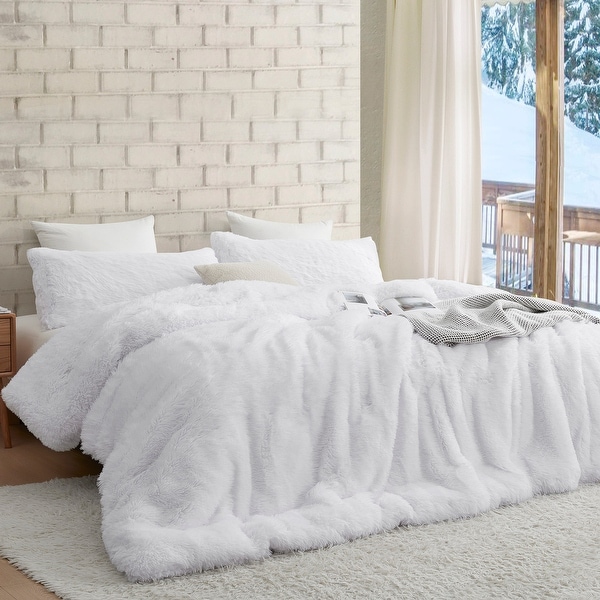 Truly Soft Cloud Puffer Comforter Set - White - Full - Queen