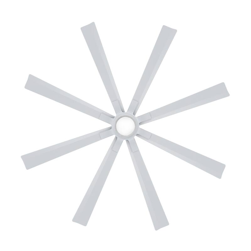 Size Matters Indoor or Outdoor 8-Blade 65in Smart Ceiling Fan - 65