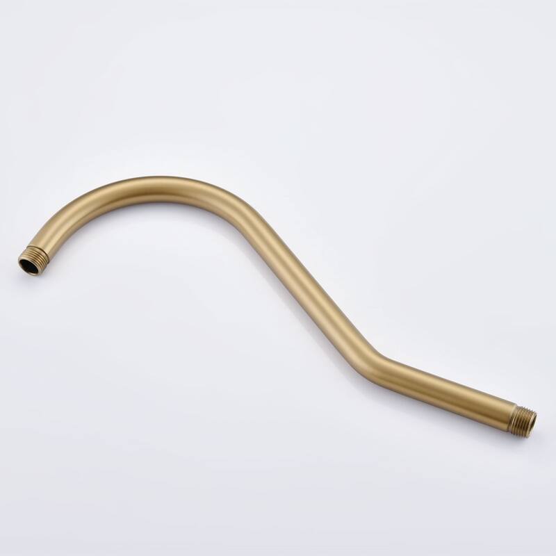 Brushed Gold Shower System with Handheld and 4 Body Sprays