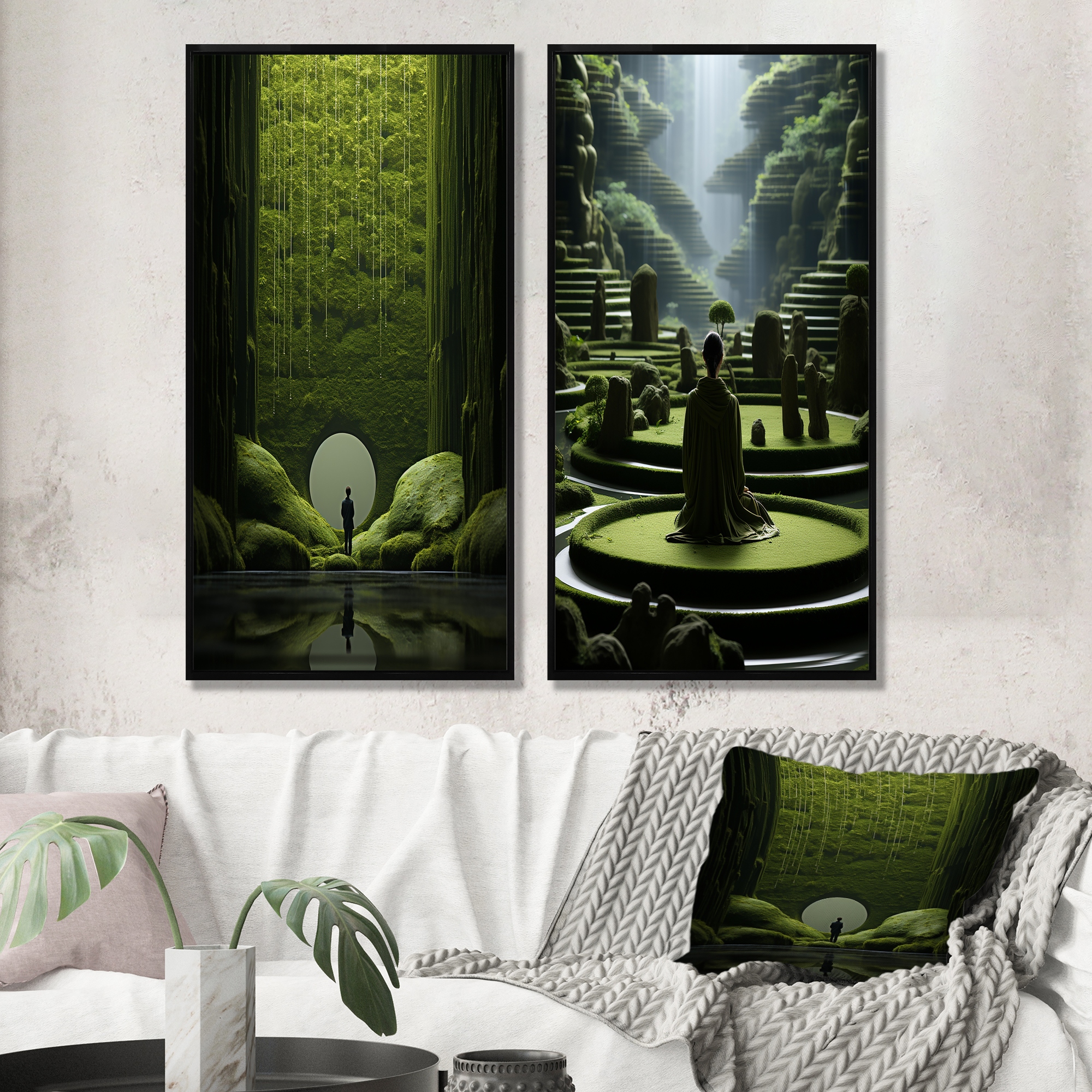 画材 Meditation Green stock-vector-man-meditation-