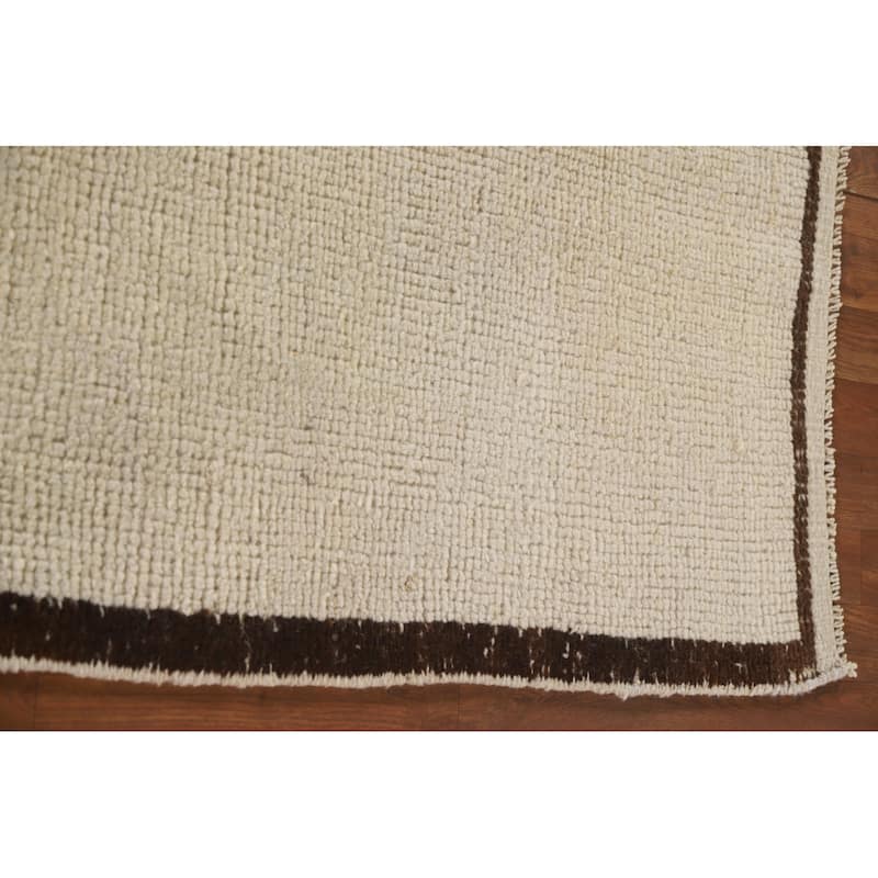 Anatolian Runner Rug Handmade Turkish Tribal Wool Carpet - 3'4"x 10'3"