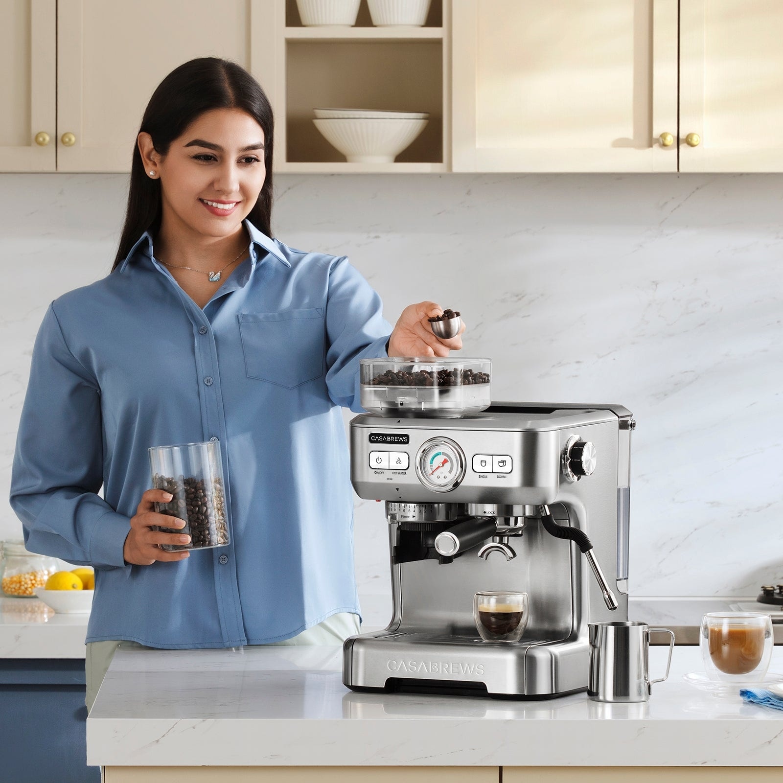 Bed bath beyond espresso machine clearance