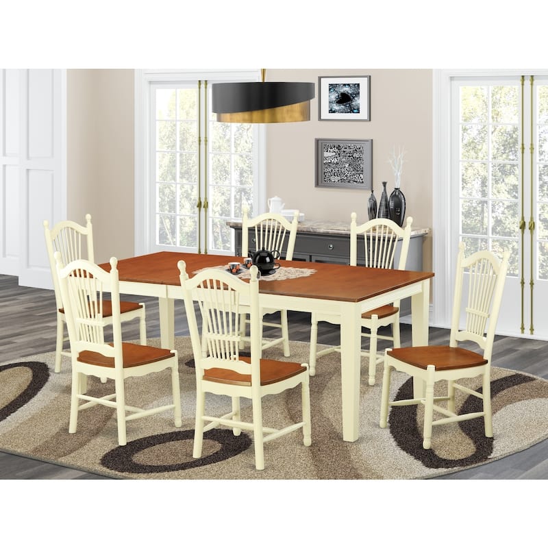 Luxury Dining Set - Table and 8 Chairs - Modern Kitchen Set - HomeStock