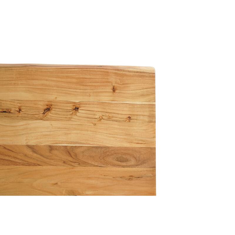 Cedar Live Edge Solid Wood Dining Table