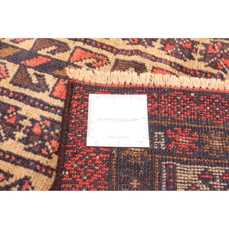 ECARPETGALLERY Hand-knotted Teimani Tan Wool Rug - 2'9 x 5'0