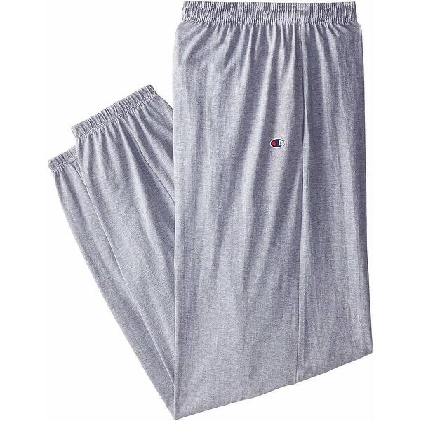 Shop Champion Men S Closed Bottom Jersey Pants Overstock 30679828