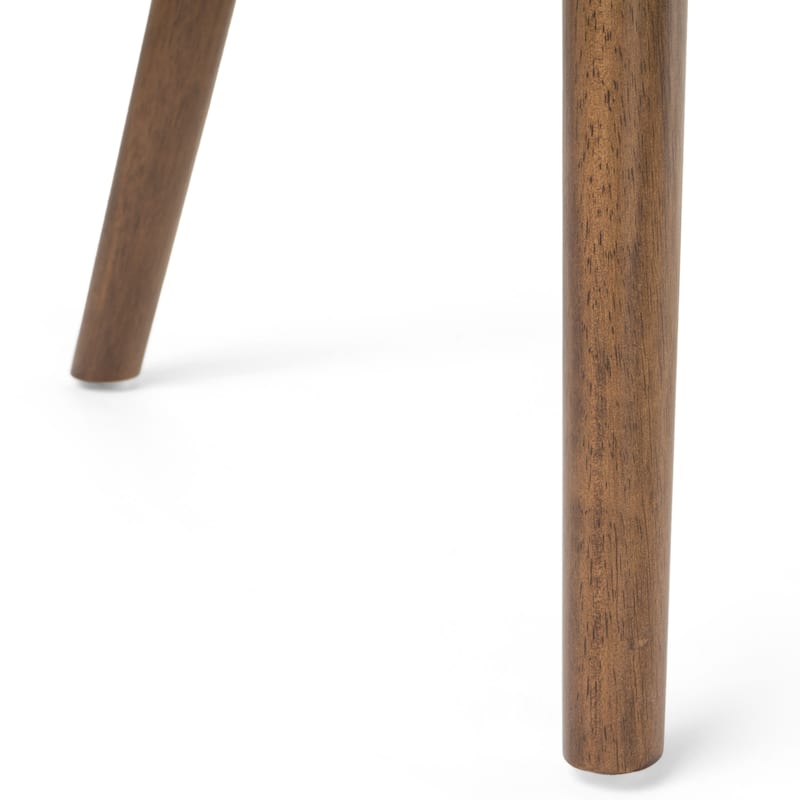 Christopher Knight Home Kwame Upholstered Rubberwood Dining Chairs (Set of 2)