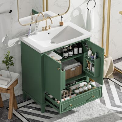 30" Bathroom Vanity with Sink Combo