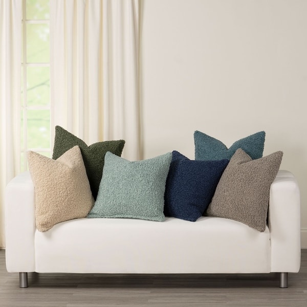slide 2 of 18, Siscovers Tiffany Boucle Textured Throw Pillow