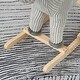 preview thumbnail 9 of 7, Qaba Kids Rocking Horse Plush Ride on Horse Toddler Rocker for 36-72 Months - grey