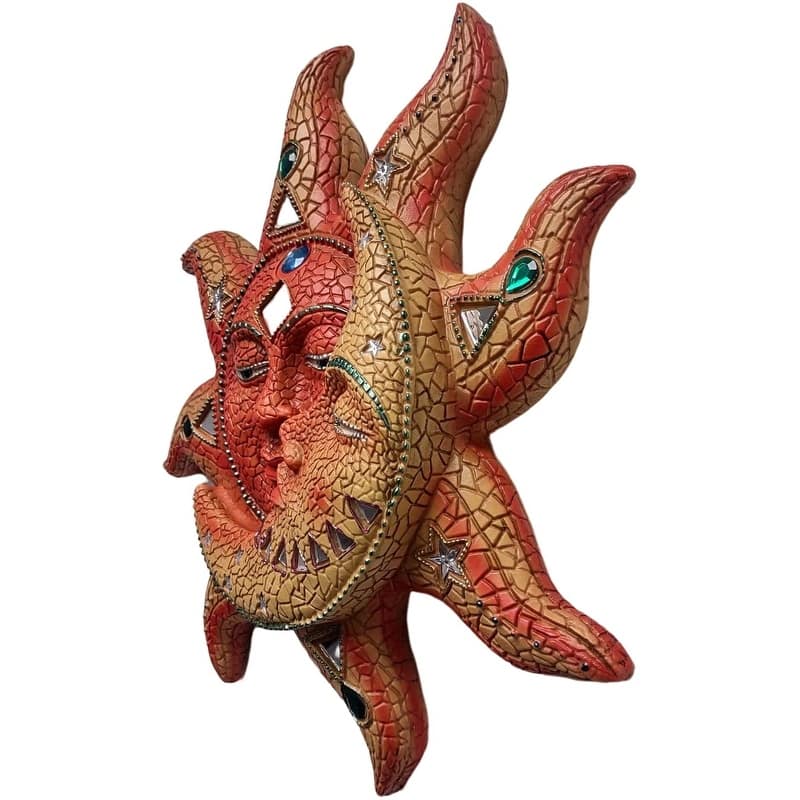 Q-Max Mosaic Sun and Moon Wall Decor
