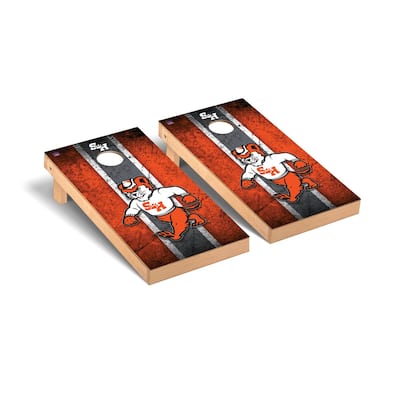 Sam Houston State SHSU Bearkats Vintage Cornhole Board Set