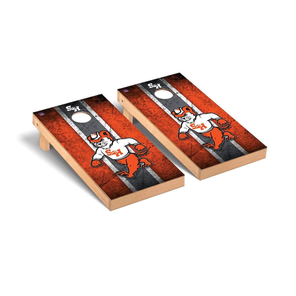 Sam Houston State SHSU Bearkats Vintage Cornhole Board Set
