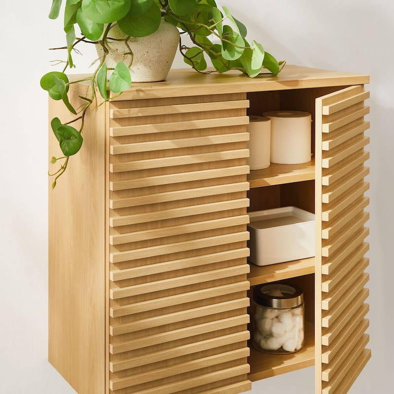 Render Wall Mounted Bathroom Cabinet