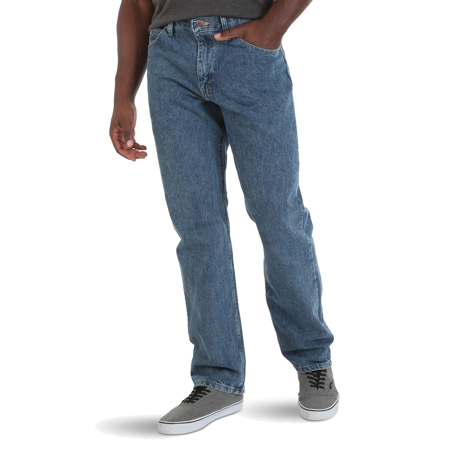 wrangler blues relaxed fit jeans