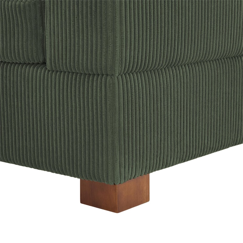 Modern Oversized Modular Sectional Sofa Set With Pillows