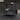 Modern Metal Black 3-Tier Rolling Serving Bar Cart - 24" L x 14" W x 31" H