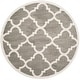 preview thumbnail 33 of 104, SAFAVIEH Amherst Blanch Modern Rug 5' Round - Dark Grey/Beige - Round