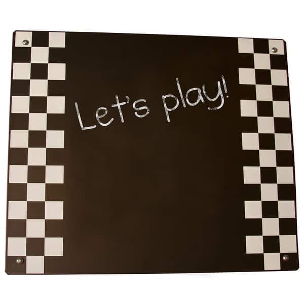 slide 2 of 4, Gorilla Playsets Metal Chalkboard - Black