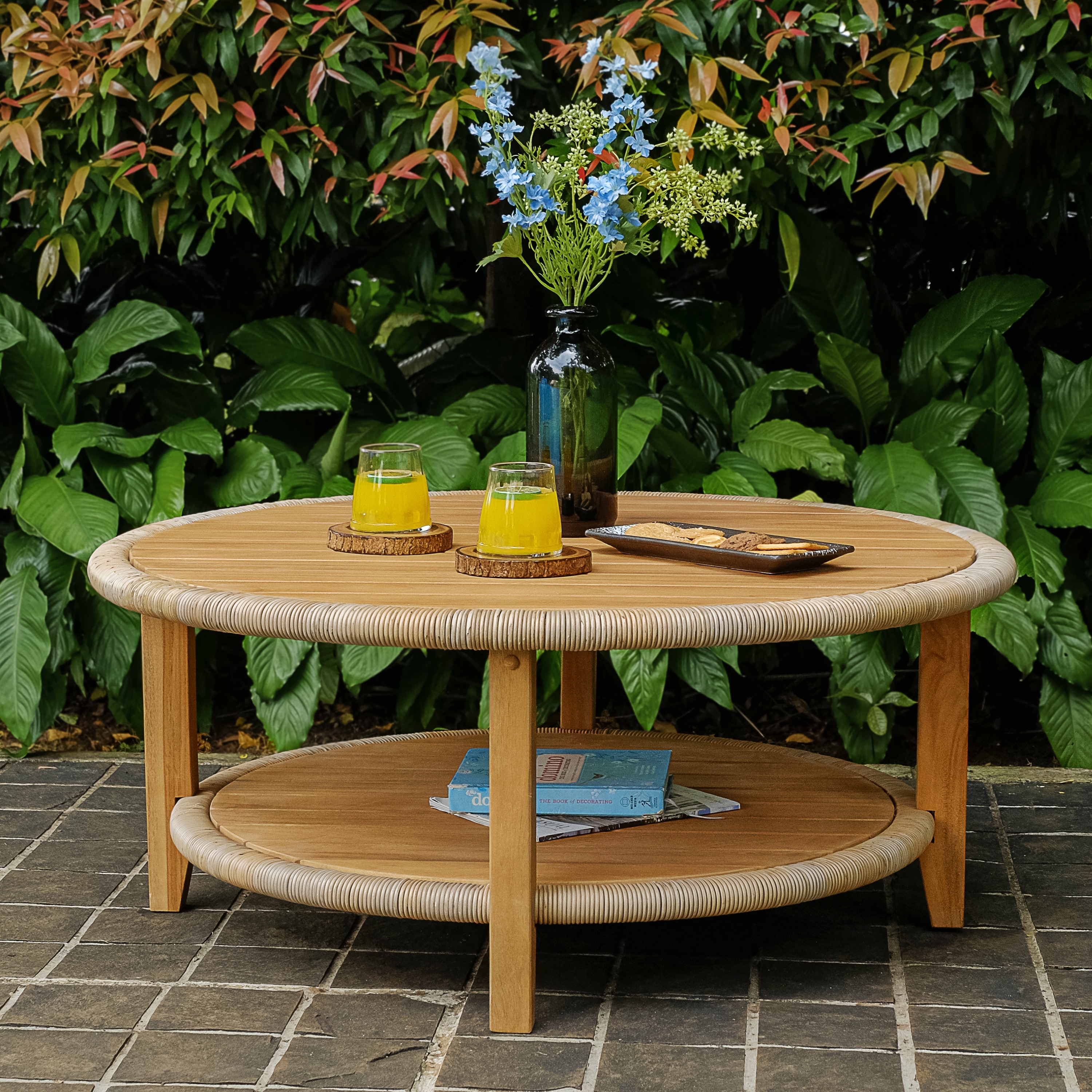 Cambridge Casual Seaside Teak Outdoor Coffee Table