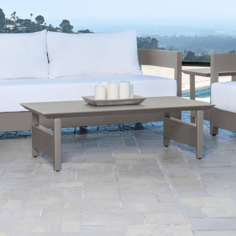 Abbyson Santorini Outdoor Coffee Table