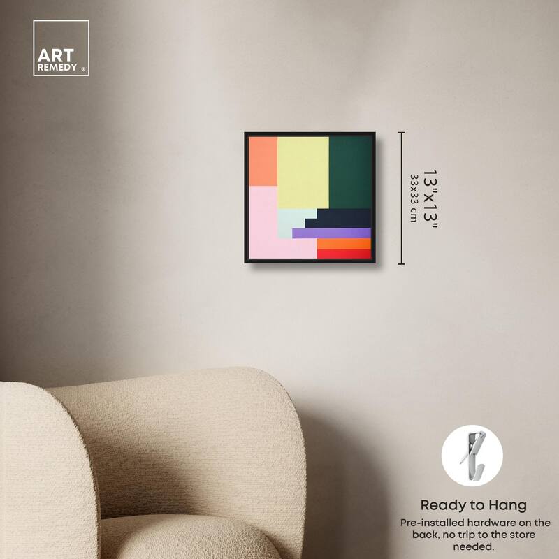 Rectilinear Rhapsody II Canvas by Art Remedy
