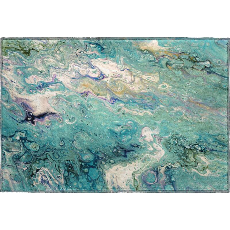 Premium Washable Super Soft Abstract Contemporary Mayfield Rug
