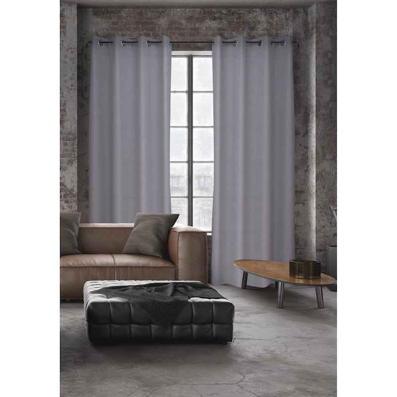 3/4" Drapery Core Curtain Rod_Matte Black