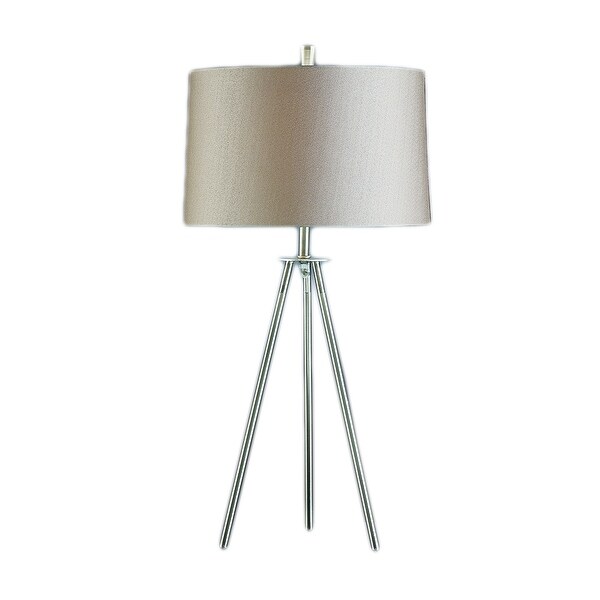 silver tripod table lamp