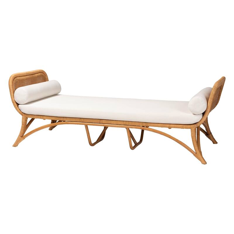 Veve Bohemian Light Honey Rattan Daybed - Honey