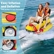 preview thumbnail 7 of 8, Costway 2 Person Inflatable Banana Boat with Boating & Water Sports 2 - See Details