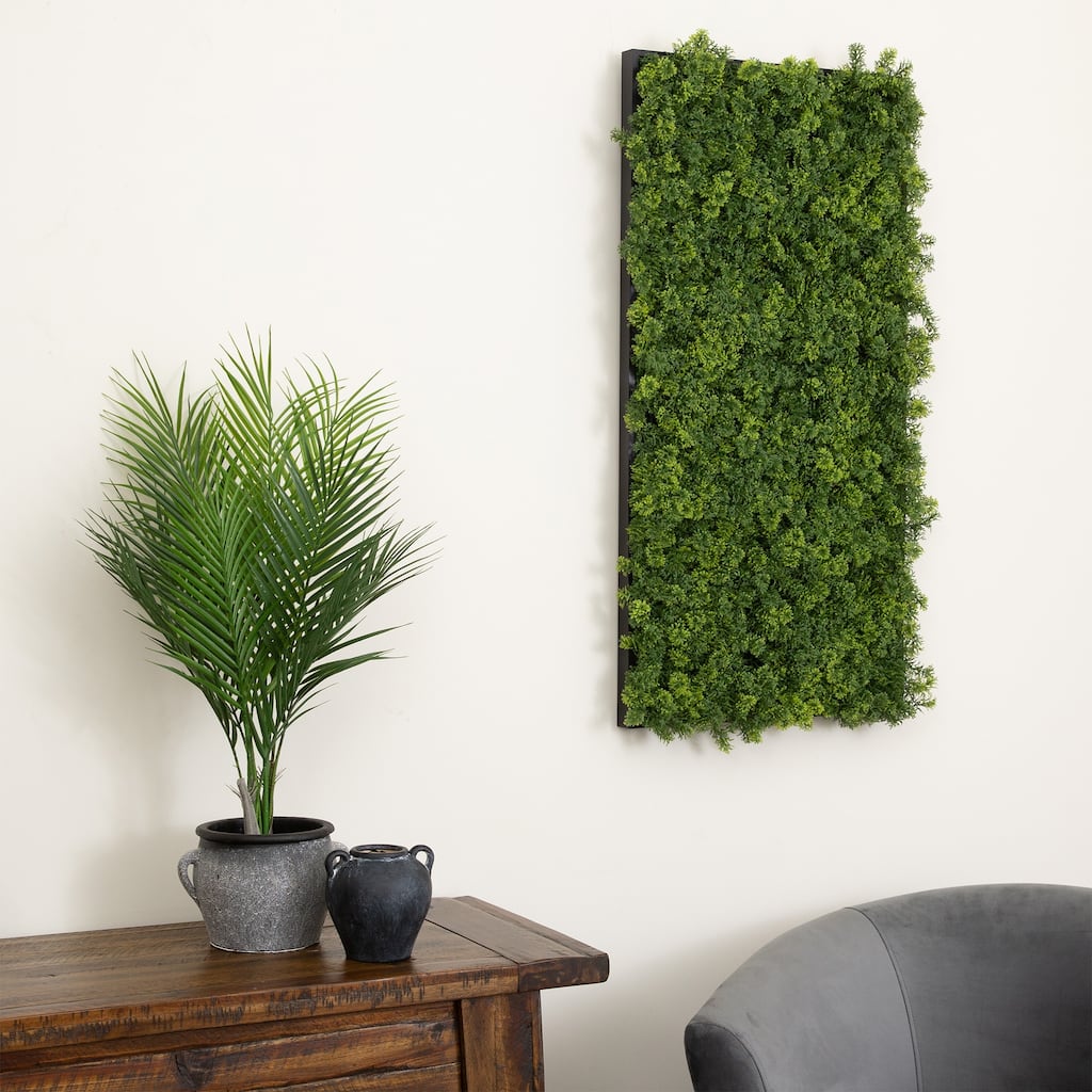Irish Meadow Framed Artificial Living Wall Panel - 40"