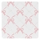 preview thumbnail 1 of 1, Sweet Jojo Designs Pink Bows Girl 13in. Fabric Memory Photo Bulletin Board - Elegant Bow for Ballerina Dancer Ballet Collection