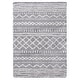 preview thumbnail 45 of 166, SAFAVIEH Arizona Shag Lotta Moroccan 1.2-inch Thick Rug 2'3" x 4' - Grey/Ivory - Rectangle