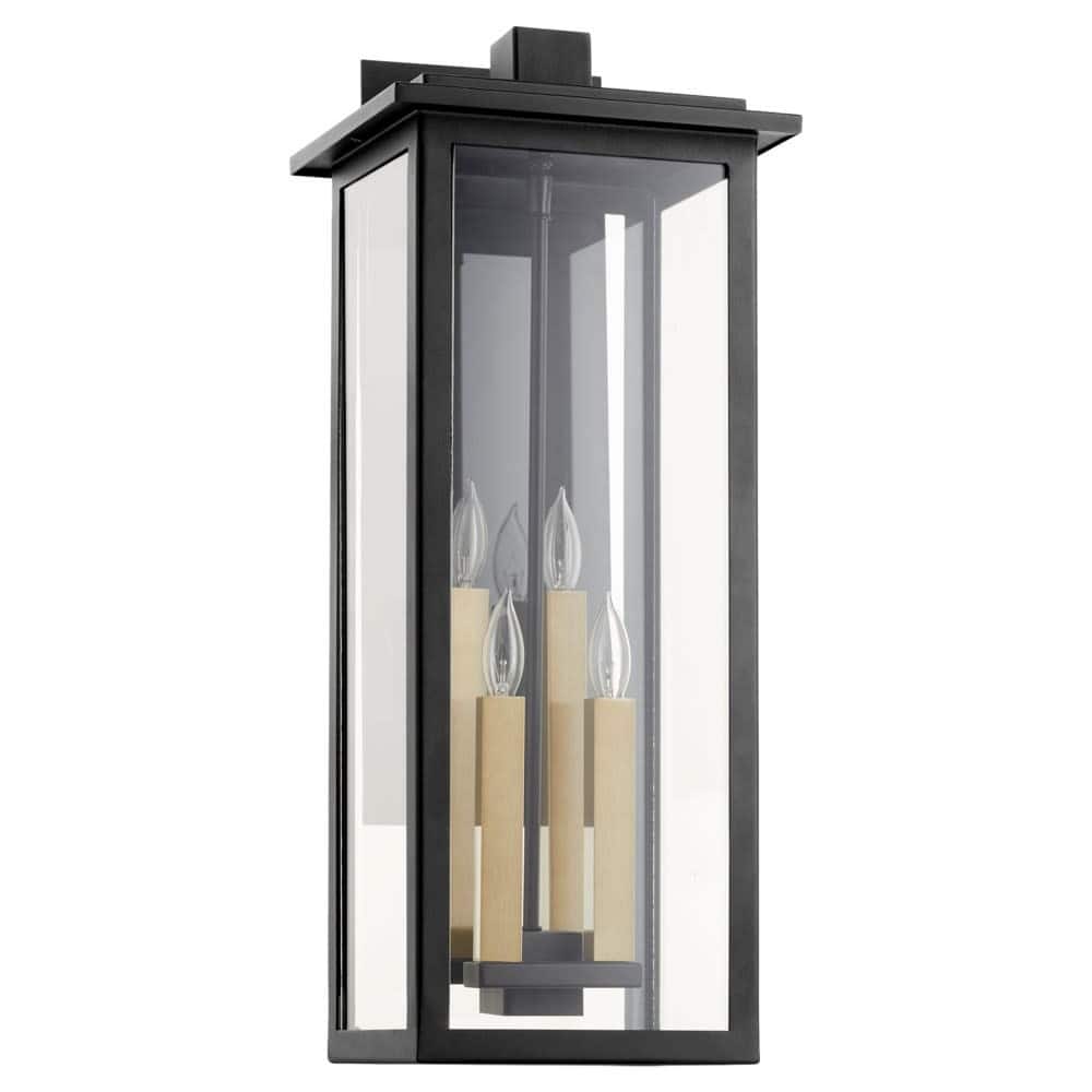 Quorum International Westerly 4 Light 25" Tall Outdoor Wall Sconce