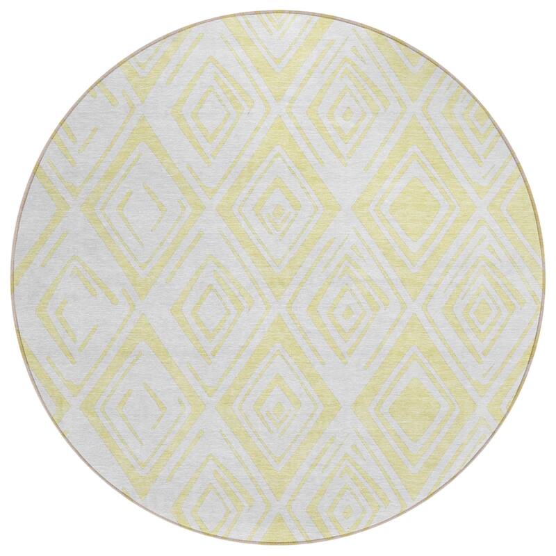 HomeRoots Geometric Transitional Rectangle Outdoor Rug
