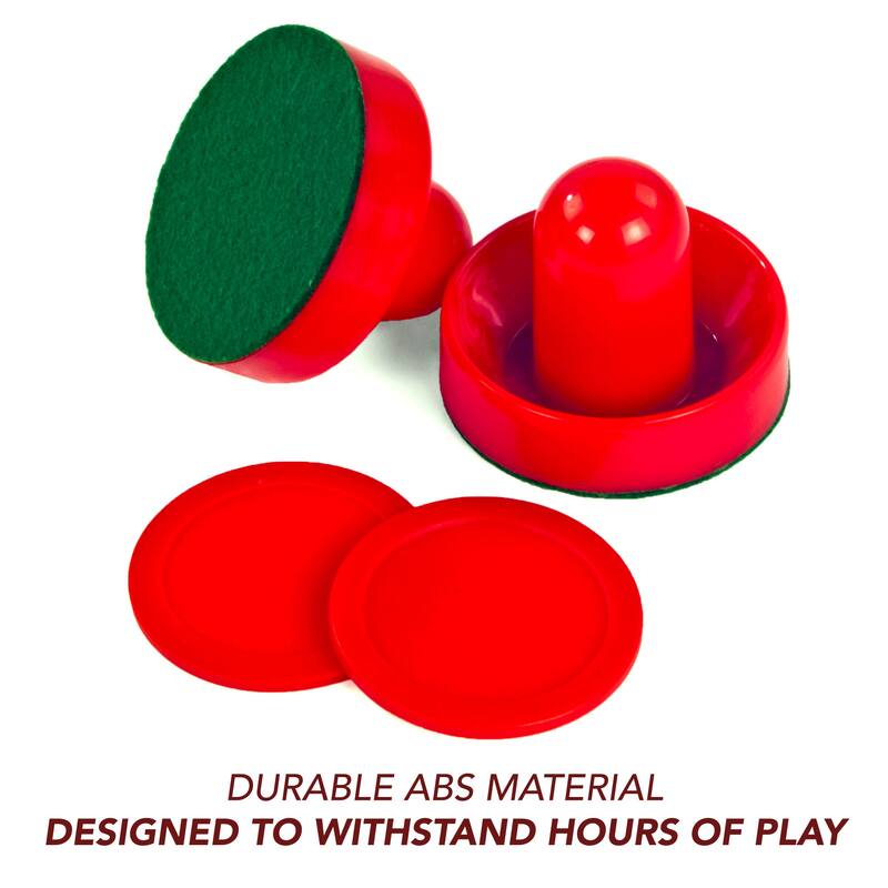 Hathaway Air Hockey 3-3/4-in Strikers & 2-7/8-in Puck Set