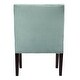 preview thumbnail 5 of 51, Samantha Indoor Living Room Velvet Slipper Chair by Sole Designs