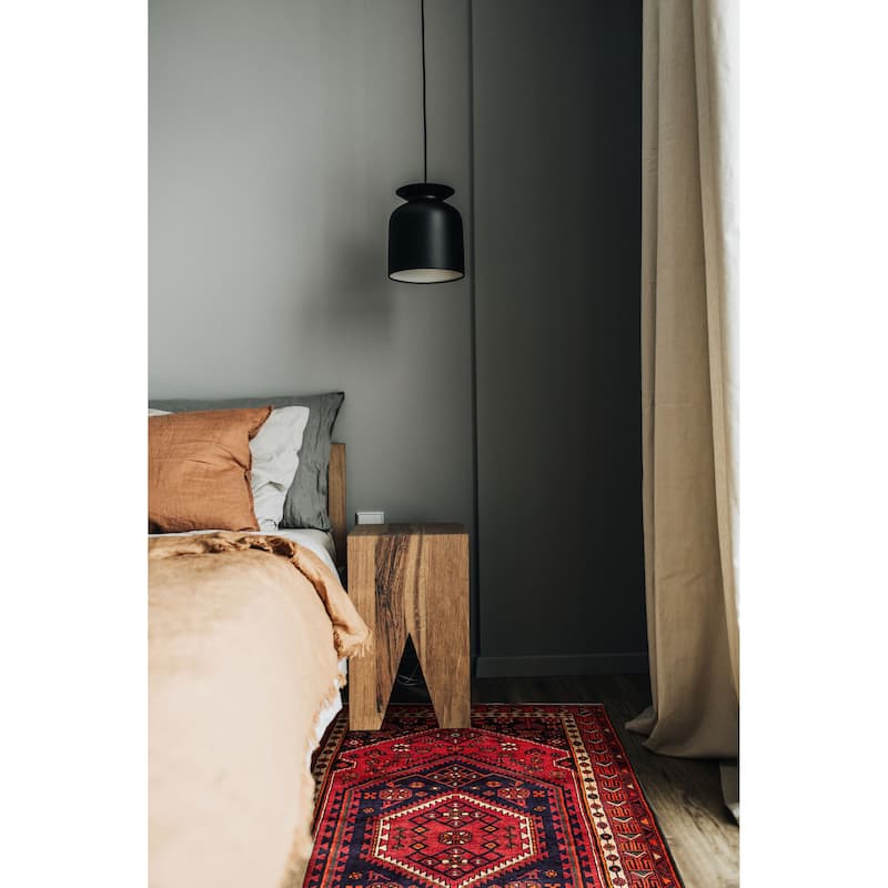 ECARPETGALLERY Hand-knotted Anadol Navy Wool Rug - 4'9 x 8'2