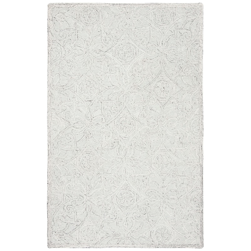 SAFAVIEH Handmade Micro-Loop Ildefonsa Wool Rug