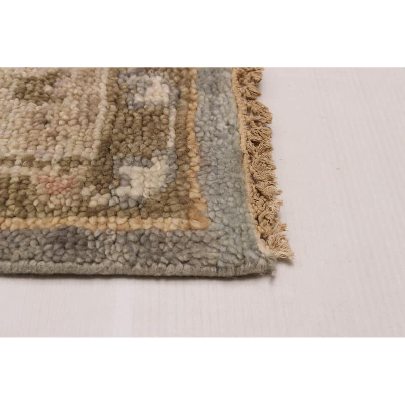 ECARPETGALLERY Hand-knotted Jules Serapi Grey Wool Rug - 7'11 x 9'10