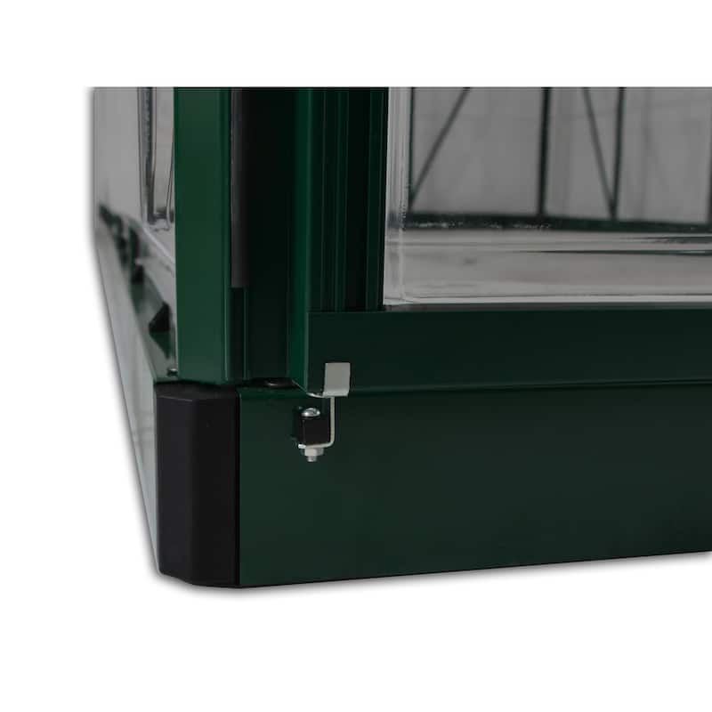 Hybrid 6 ft. Green/Clear DIY Greenhouse Kit