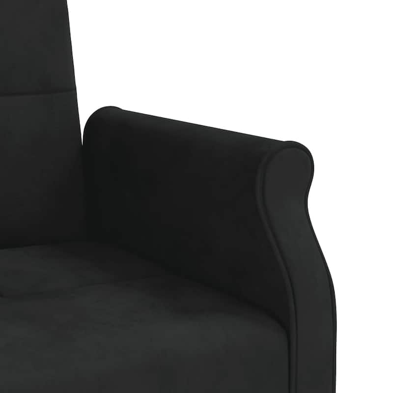 vidaXL Sofa Bed Loveseat Convertible Sofa Bed with Cushions for Studio Velvet - 85" x 35" x 27.6"