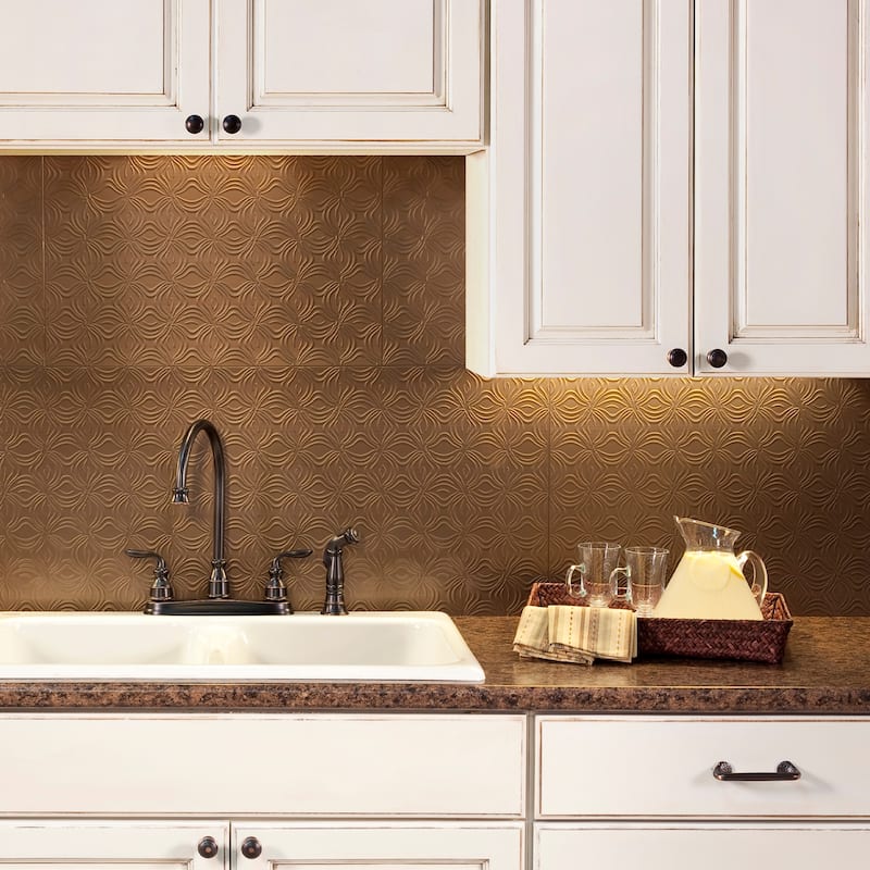 FASÄDE Lotus Decorative Vinyl Backsplash Panel