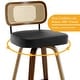 preview thumbnail 55 of 199, 26"/29" Swivel Bar Stools/ Counter Stools with Bentwood Legs